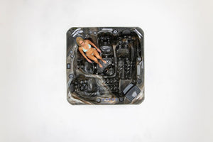 Revolution-spa PS Barcelona 2230 × 2230 × 940 mm jakuzzi