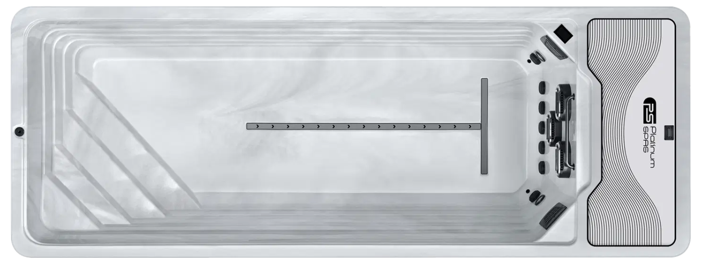 Revolution-Pool Atlas 600x225x150 cm