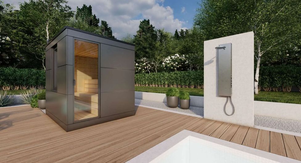 Optima 210x180x235 cm exclusive szauna