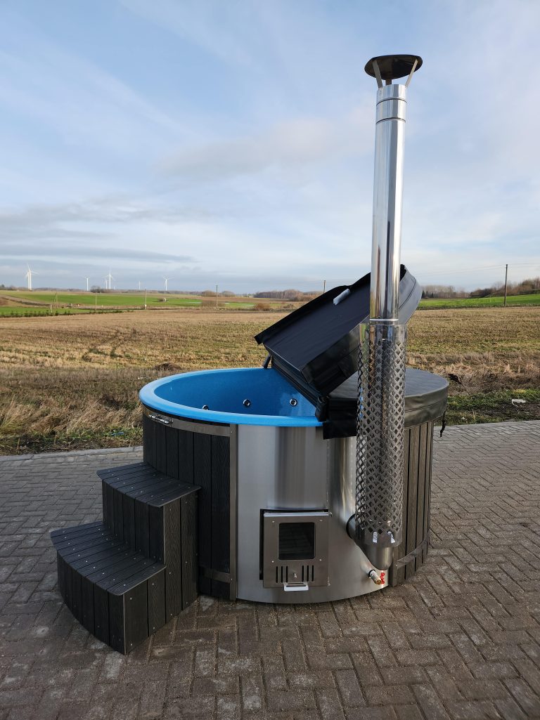 Revolution-LTD Üvegszálas Dézsa beépített kályhás kerek