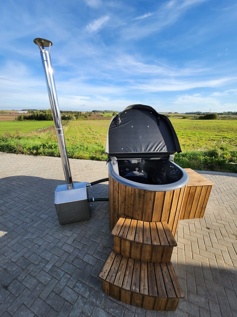 Revolution-LTD Üvegszálas Dézsa külső kályhás Ofuro