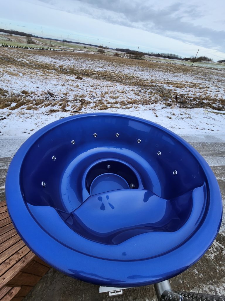 Revolution-LTD Üvegszálas Dézsa beépített kályhás kerek