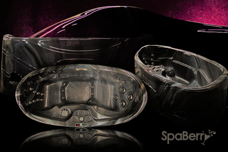 SpaBerry SB5 2 személyes jakuzzi 232,5x126,5x81cm