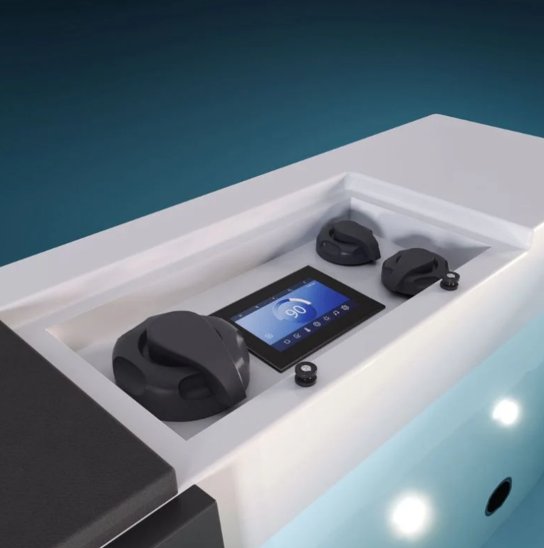 Revolution-spa Lounge Divine 220x190x80 cm 3 személyes jakuzzi