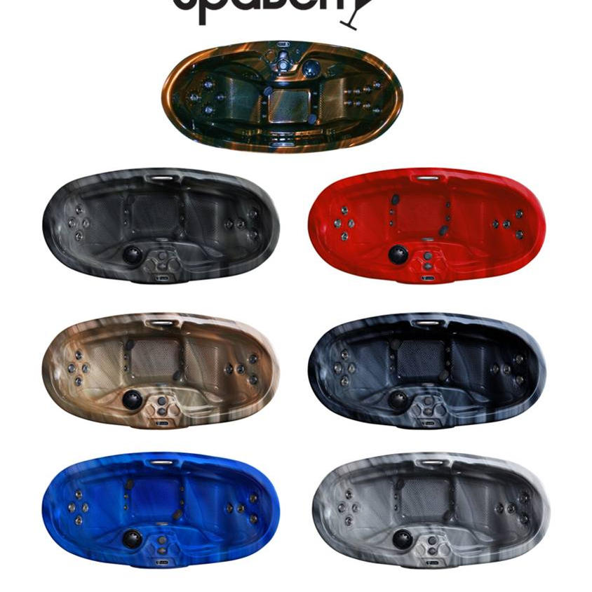 SpaBerry SB5 2 személyes jakuzzi 232,5x126,5x81cm