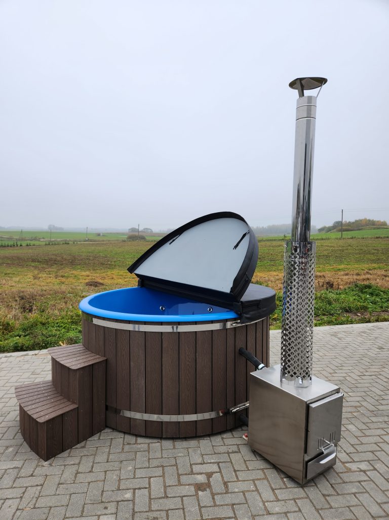 Revolution-LTD Üvegszálas Dézsa külső kályhás kerek