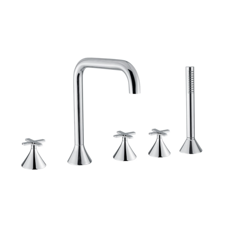 Bugnatese ORION Peremre szerelt 5 üléses kádcsaptelep