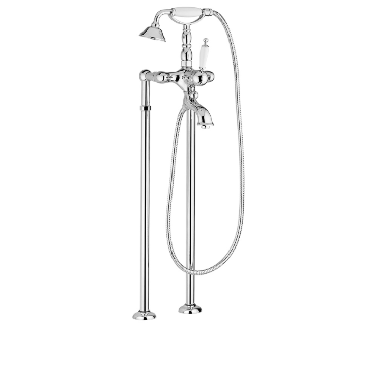 Bugnatese OXFORD Szabadonálló kádcsaptelep kézizuhannyal