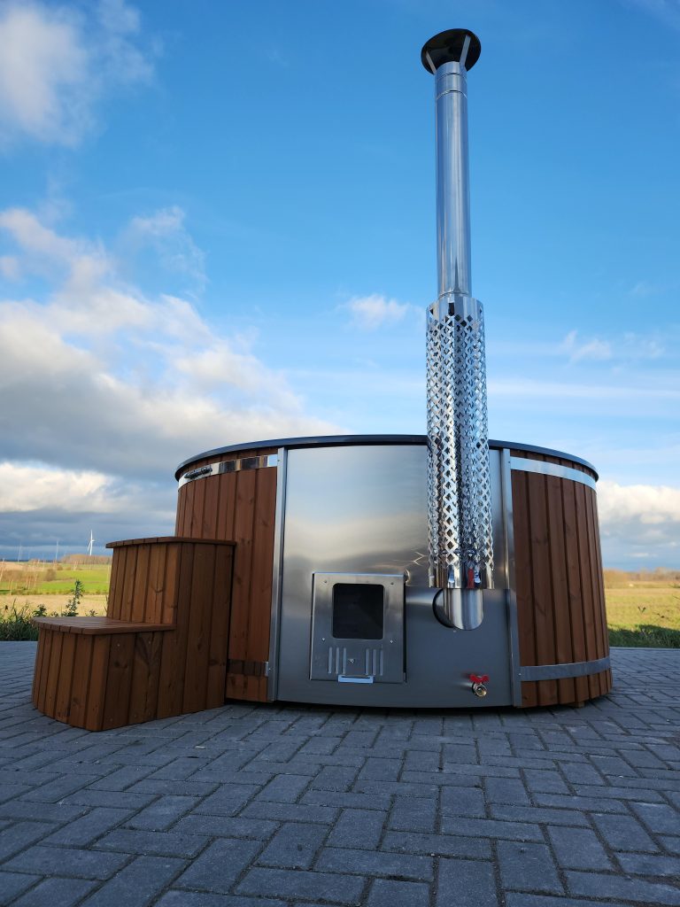 Revolution-LTD Üvegszálas Dézsa beépített kályhás kerek