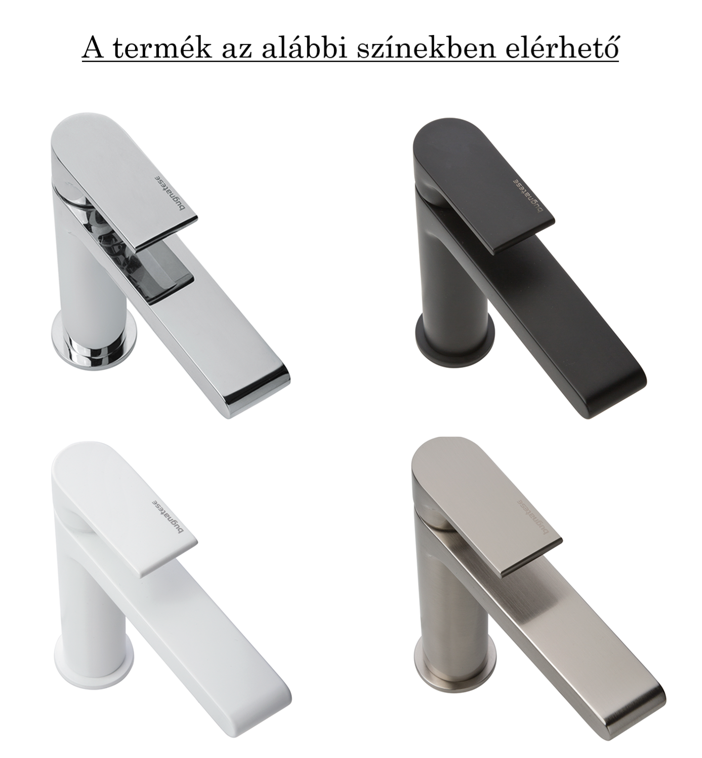 Bugnatese TESS Mosdócsaptelep leeresztő nélkül