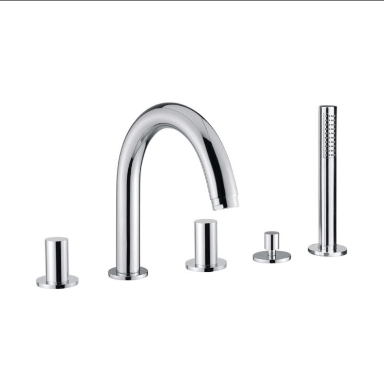 Bugnatese MOON Peremre szerelt 5 üléses kádcsaptelep