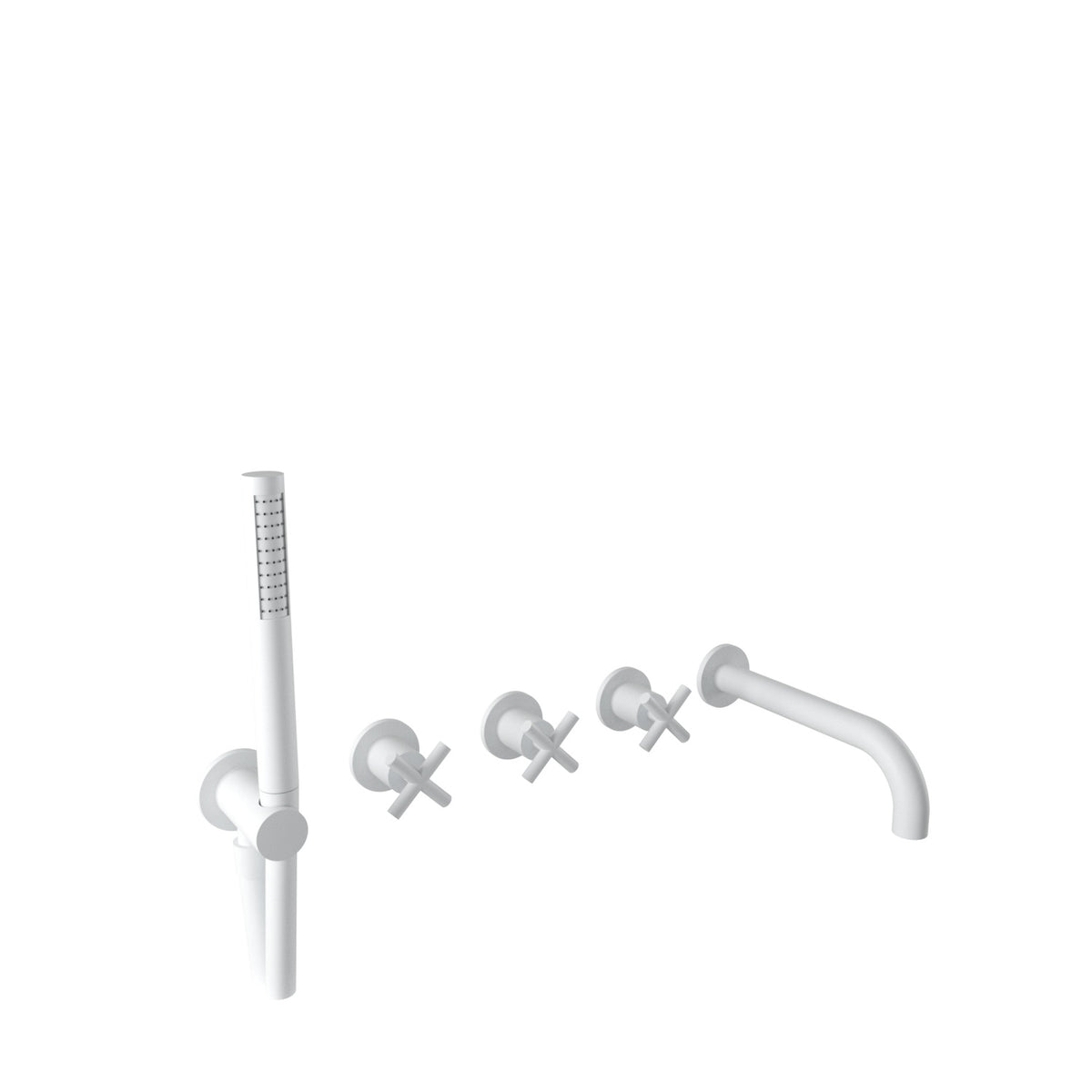 Bugnatese RODOS Fal alatti rendszer kifolyóval és zuhanyszettel