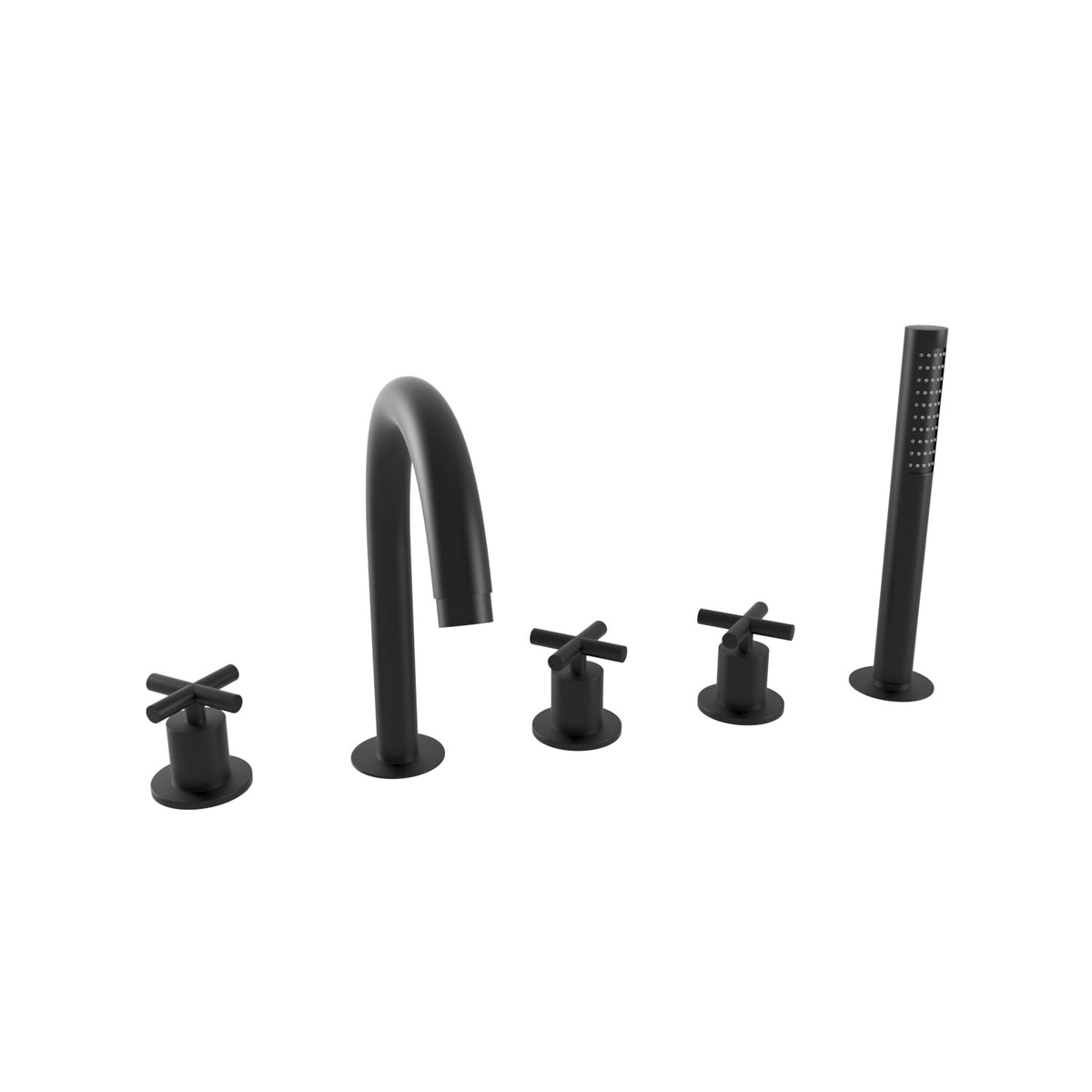 Bugnatese RODOS Peremre szerelt 5 üléses kádcsaptelep