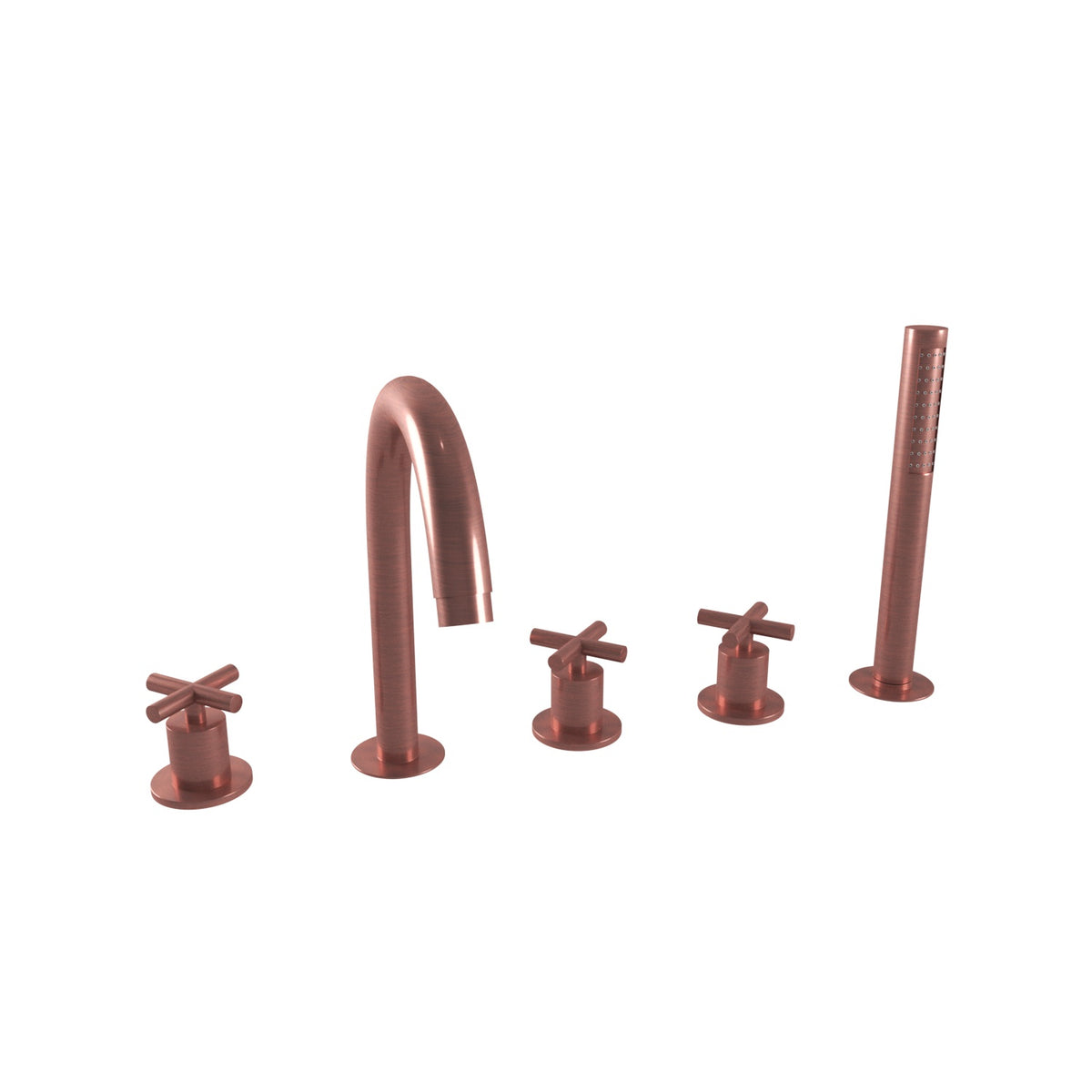 Bugnatese RODOS Peremre szerelt 5 üléses kádcsaptelep