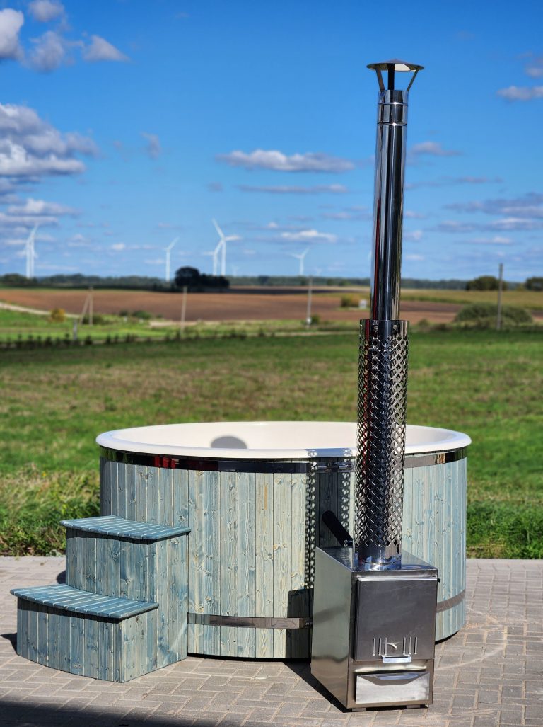 Revolution-LTD Üvegszálas Dézsa külső kályhás kerek