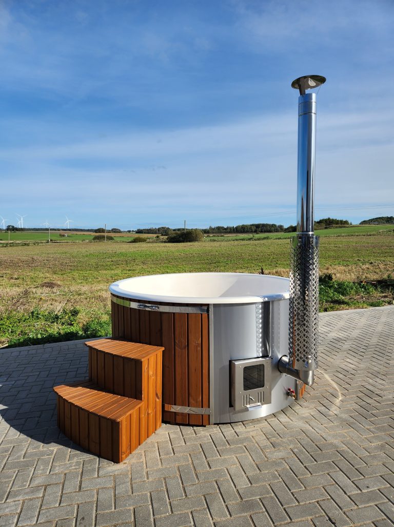 Revolution-LTD Üvegszálas Dézsa beépített kályhás kerek