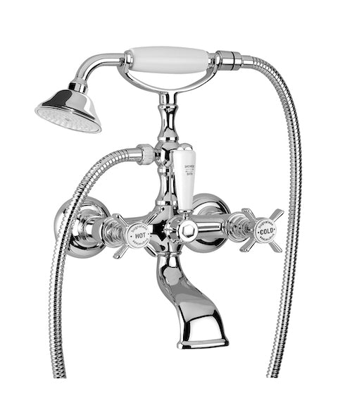 Bugnatese PRINCETON Kádcsaptelep szettel zuhanytartó nélkül