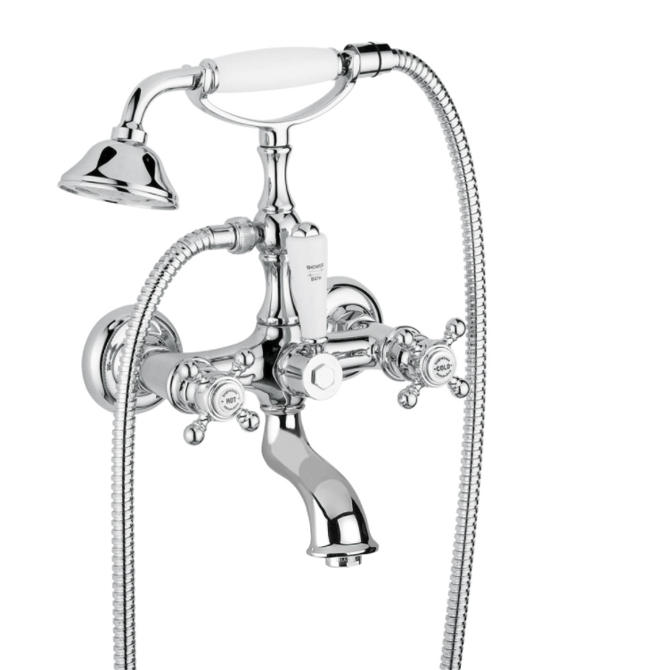 Bugnatese ARCADIA Kádcsaptelep szettel zuhanytartó nélkül