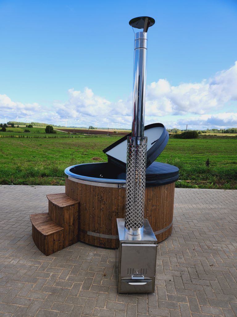 Revolution-LTD Üvegszálas Dézsa külső kályhás kerek