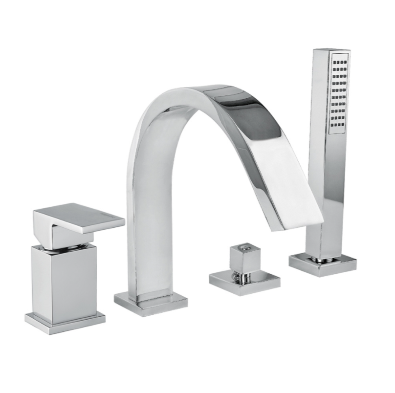 Bugnatese TETRIS Peremre szerelhető 4 üléses kádcsaptelep