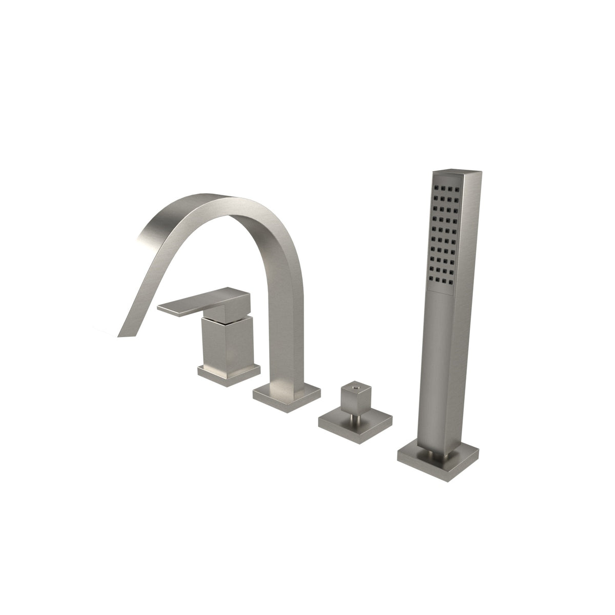 Bugnatese TETRIS Peremre szerelhető 4 üléses kádcsaptelep