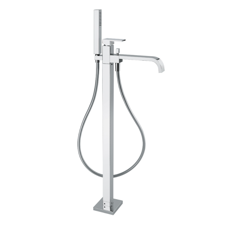 Bugnatese TETRIS Szabadonálló kádcsaptelep kézizuhannyal