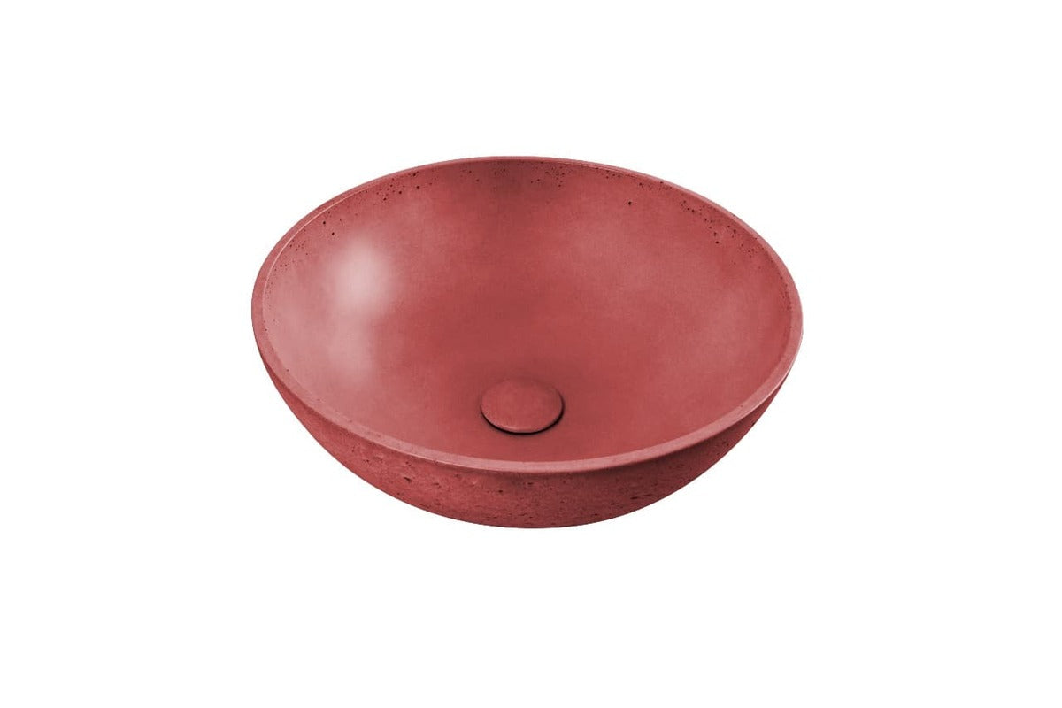 Mosdó lapra SAT Cemento 42x42 cm terakota színben