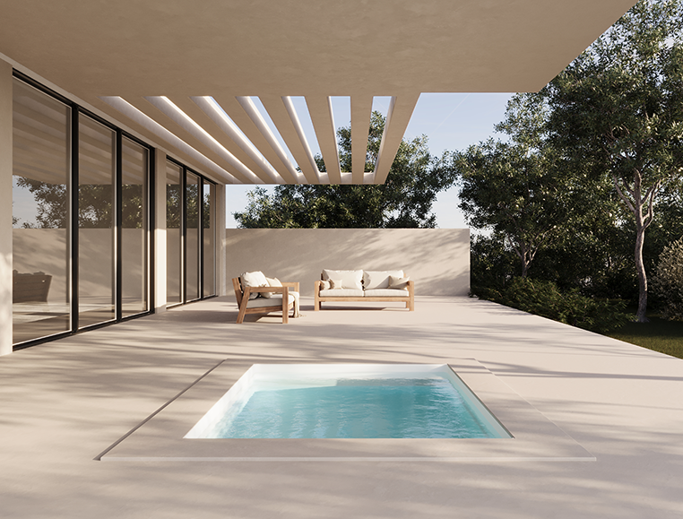 Revolution-Pool Diva 190x240x80 cm