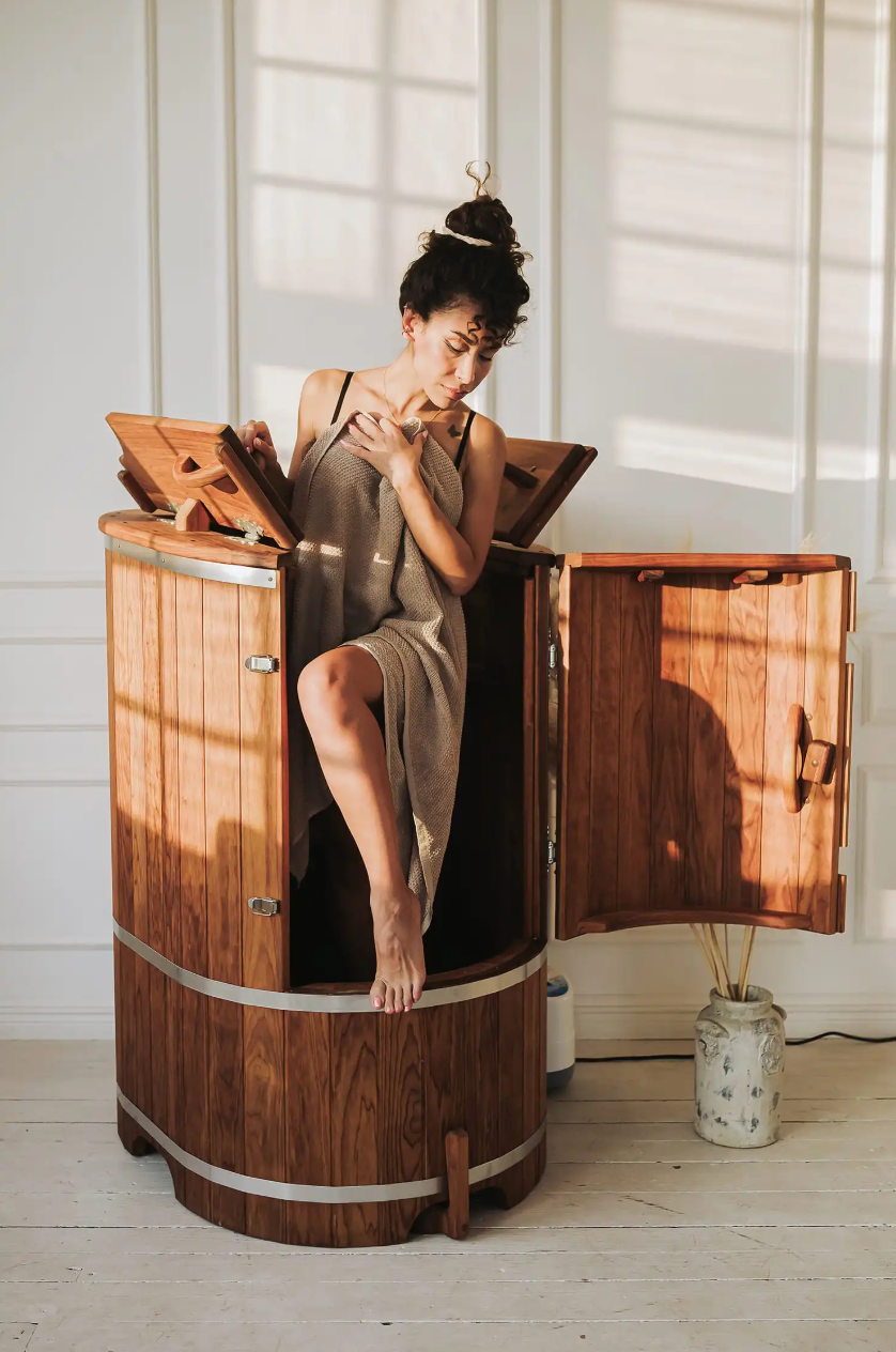 Ovális Fitoszauna mini szauna