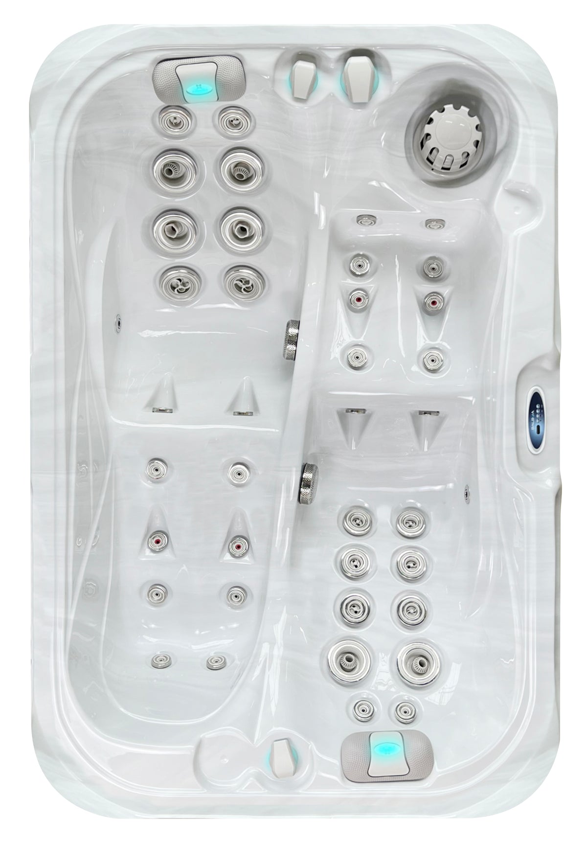 Revolution-spa INDULENCE 214x143x63cm  2 fős jakuzzi