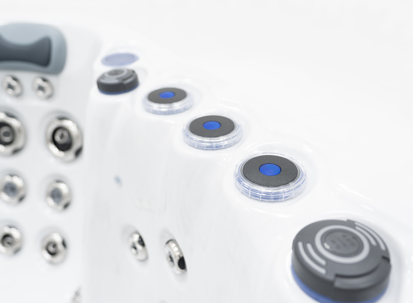 Revolution-spa Jupiter 200x200x80 7 fős jakuzzi