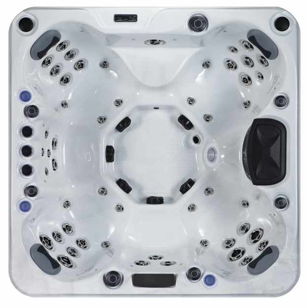 Revolution-spa Jupiter 200x200x80 7 fős jakuzzi