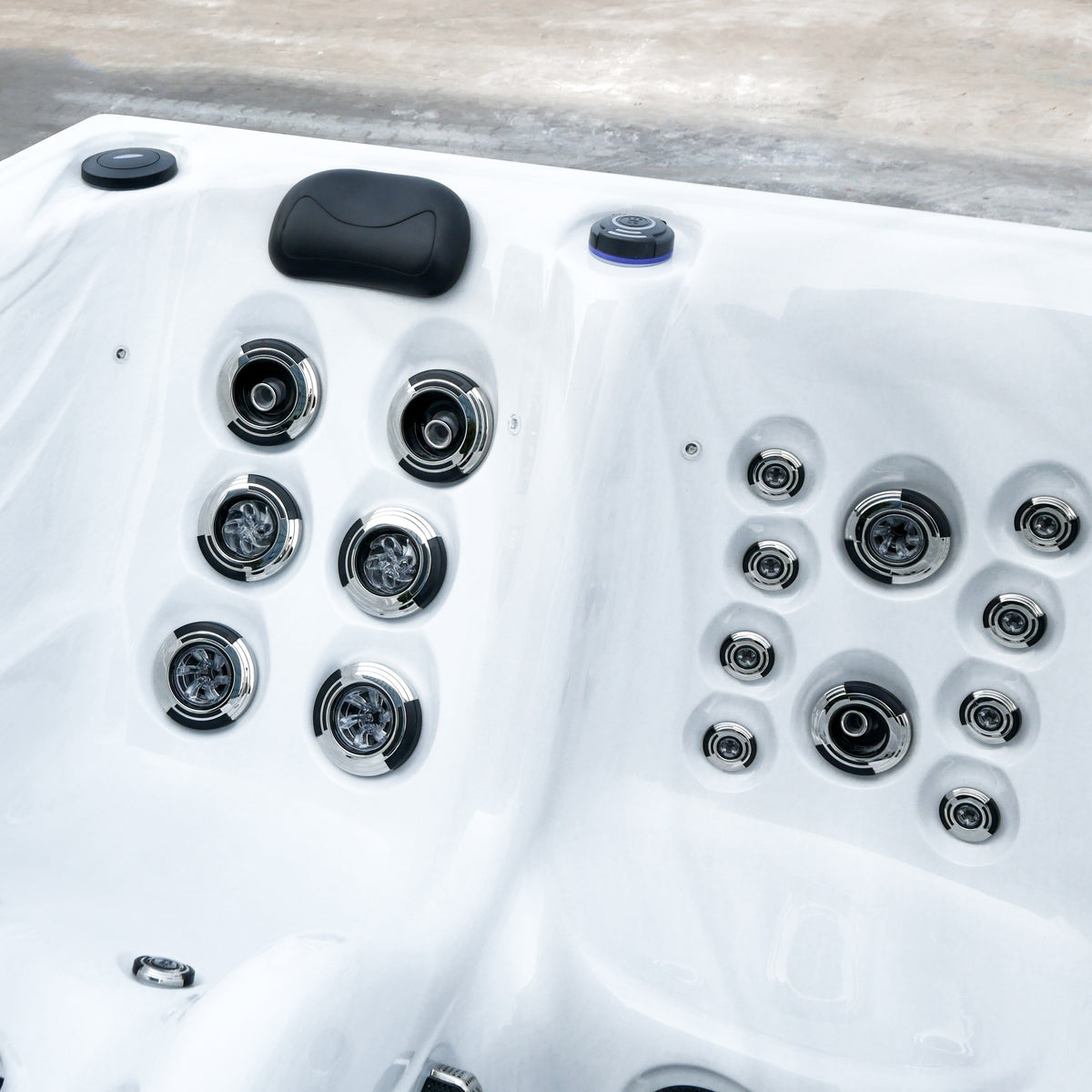 Revolution-spa PS Onyx 2200 × 2200 × 940 mm jakuzzi