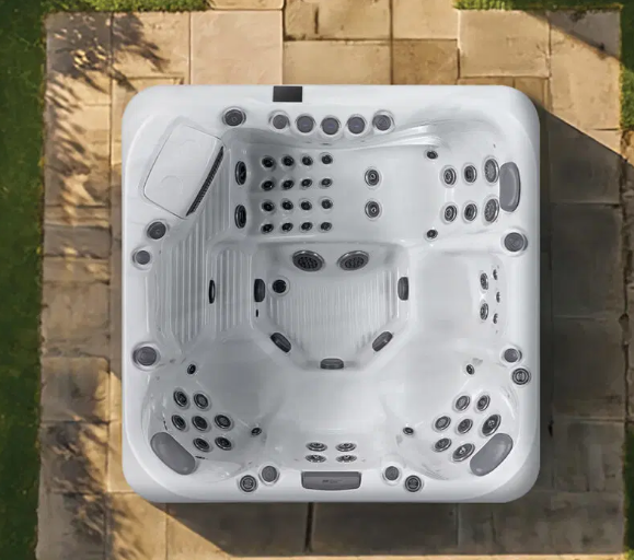 Revolution-spa PS Positano 2100 × 2100 × 940 mm jakuzzi