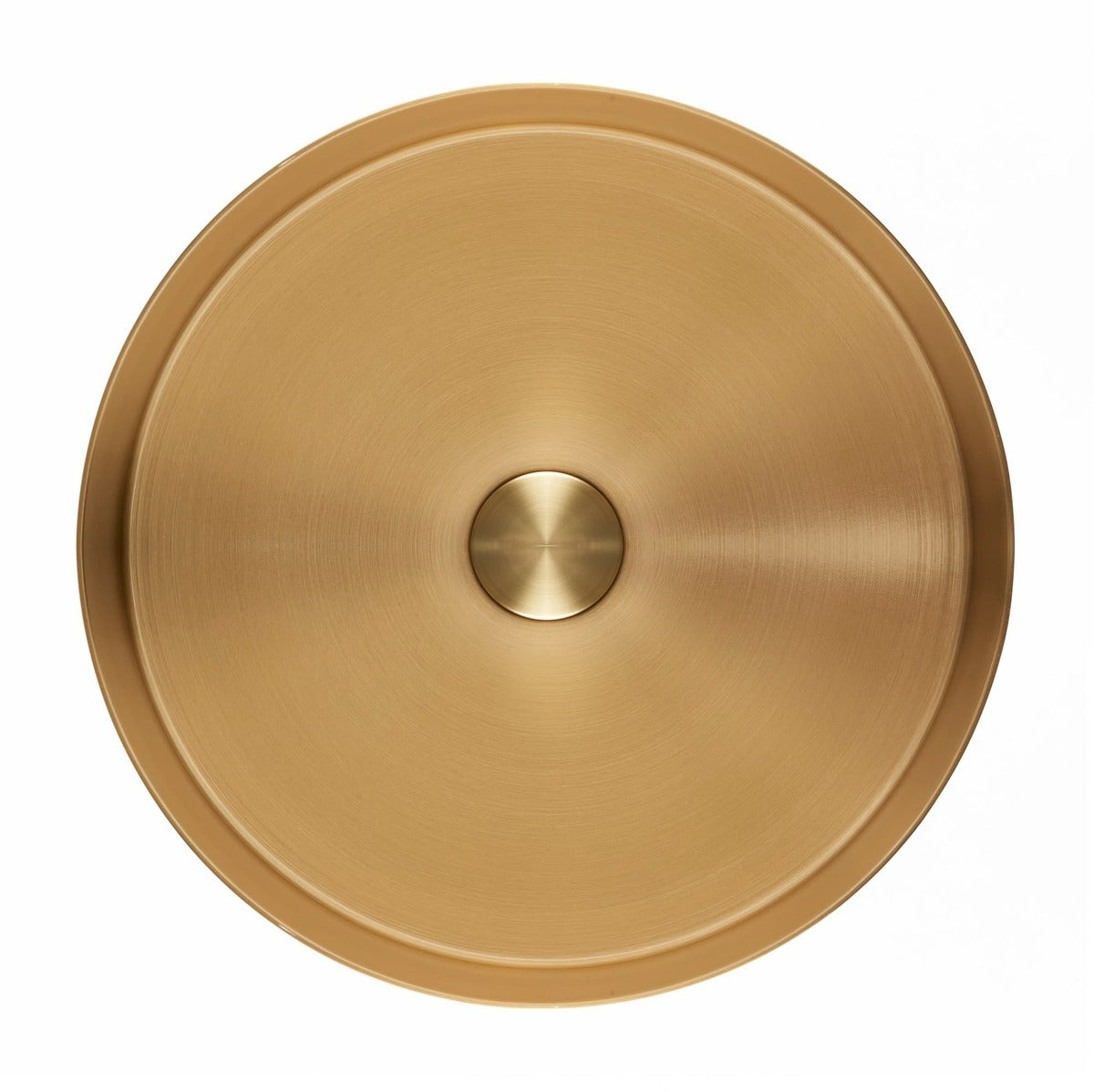 Mosdókagyló pultra arany Aurum 38x38 cm