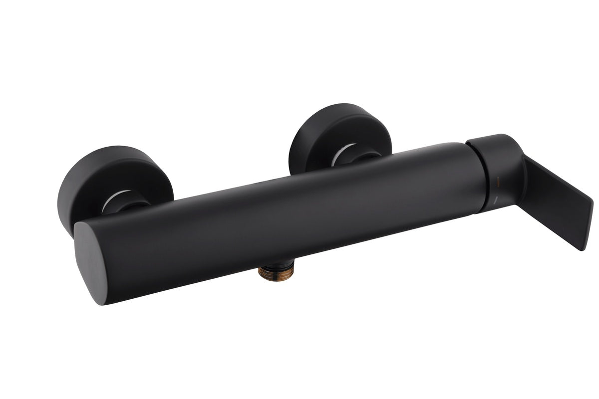 Zuhany csaptelep SAT B-Way zuhanyszett nélkül 150 mm fekete matt