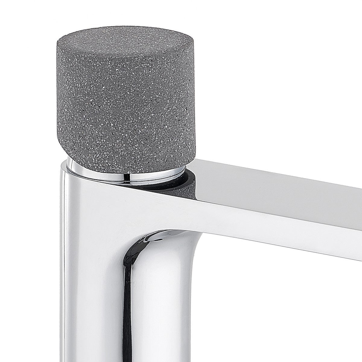 Mosdó csaptelep SAT Fusion leeresztőszelep nélkül betonhatású karral