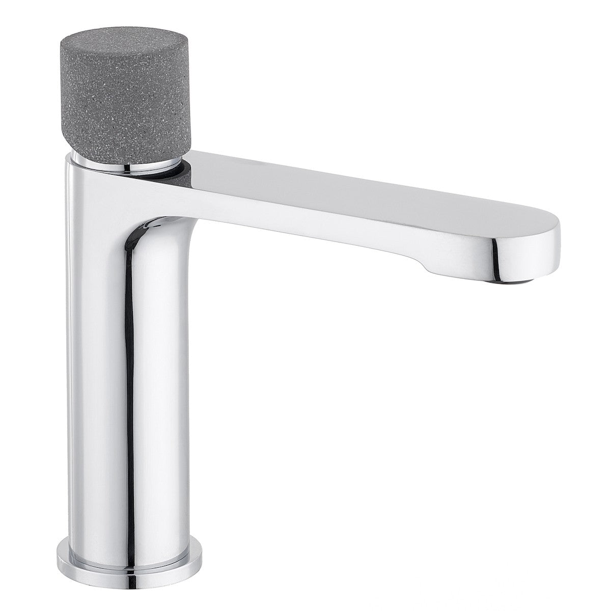 Mosdó csaptelep SAT Fusion leeresztőszelep nélkül betonhatású karral