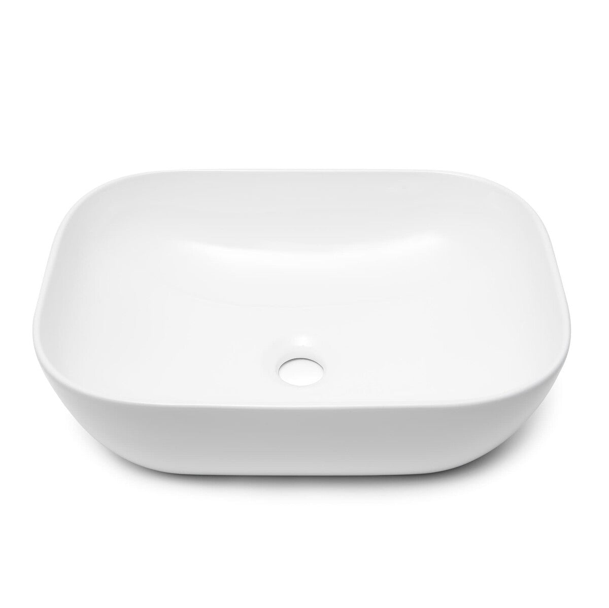 Mosdó lapra SAT Infinitio 45,5x32,5 cm fehér színben fényes felülettel