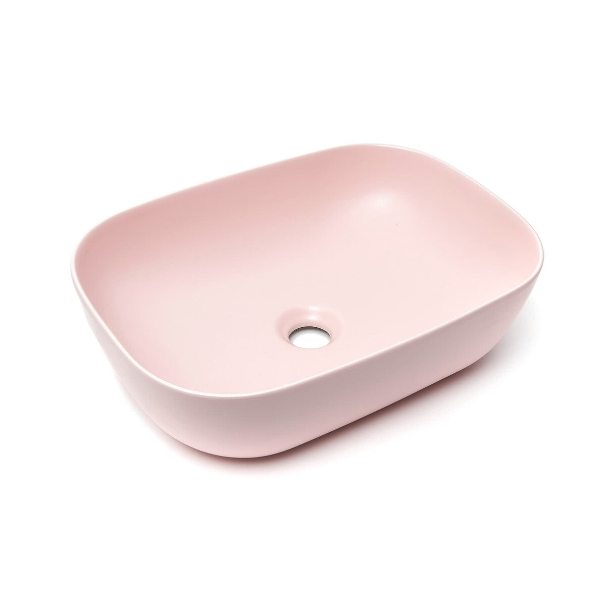 Mosdó lapra Infinitio 45,5x32,5 cm rózsaszín színben matt