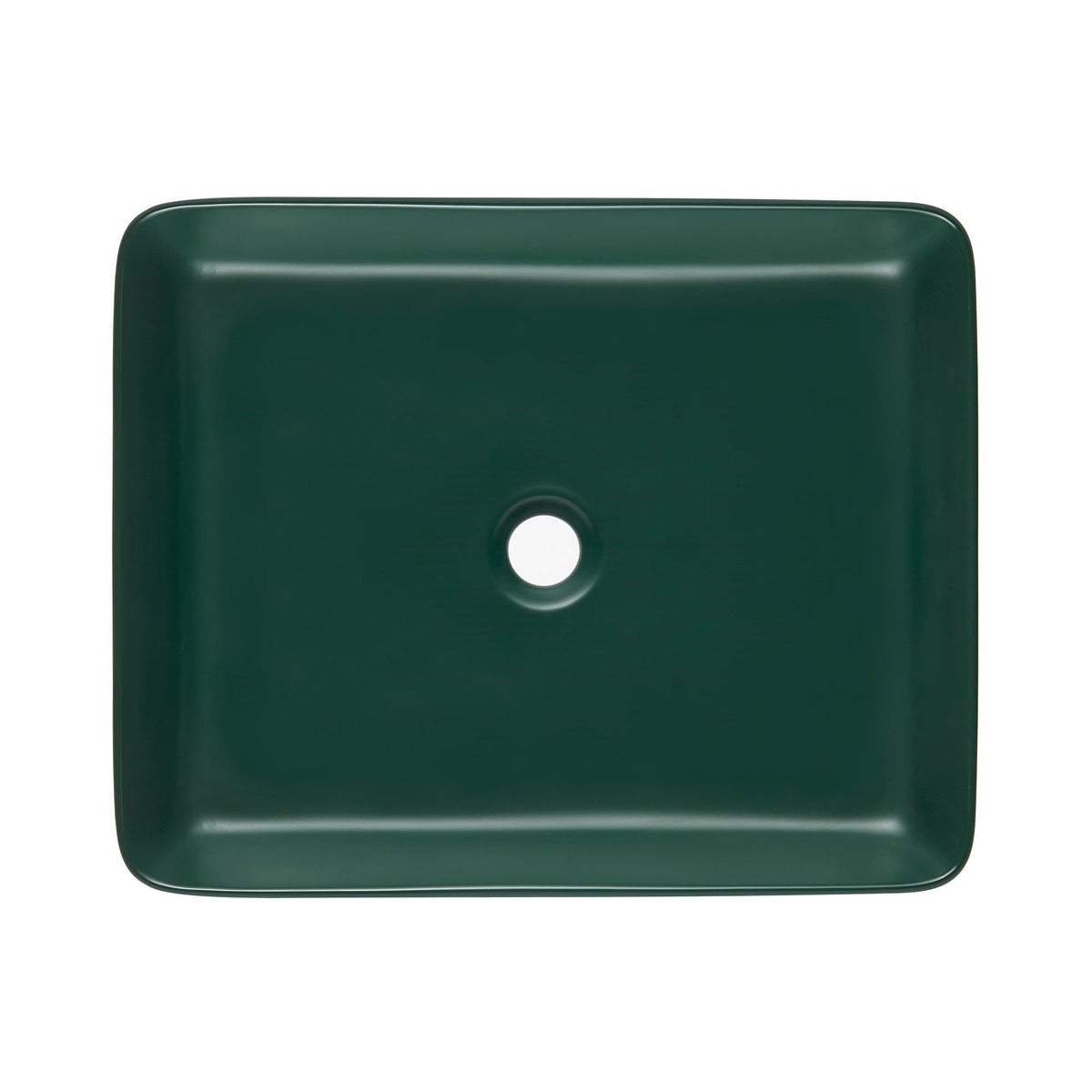 Mosdó lapra Infinitio 50x40 cm sötétzöld matt