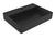 Mosdó Infinitio 60,5x46,5 cm fekete színben matt felülettel