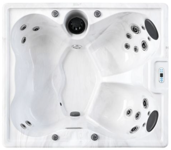 Revolution-spa Social 180x160x76 cm jakuzzi