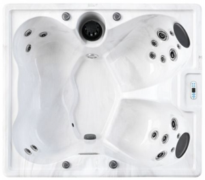 Revolution-spa Social 180x160x76 cm jakuzzi
