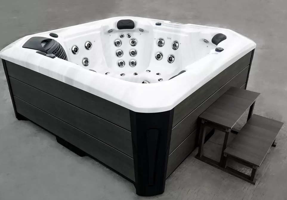 Revolution-spa PS Santorini 2100 × 2100 × 940 mm jakuzzi