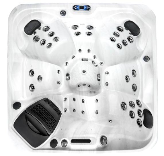 Revolution-spa PS Santorini 2100 × 2100 × 940 mm jakuzzi