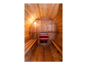Szauna Red Cedar Barrel 185x185x200
