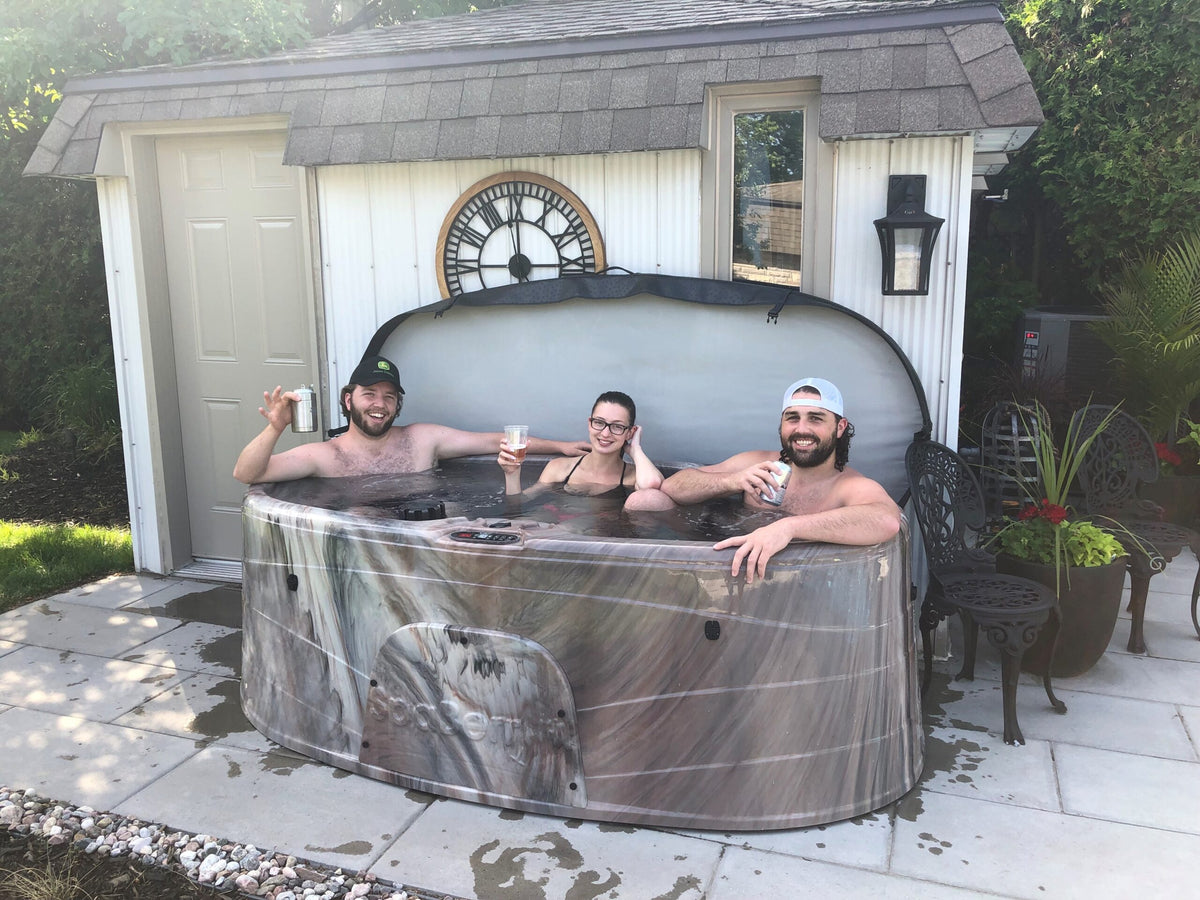 SpaBerry SB4 2 személyes jakuzzi 230x125x72cm