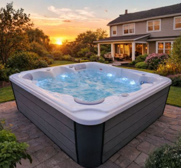 Revolution-spa Tribe 210x210x92 cm jakuzzi