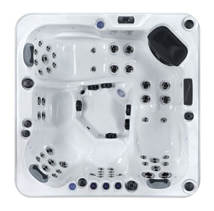 Revolution-spa Uranus 200x200x80 5 fős jakuzzi